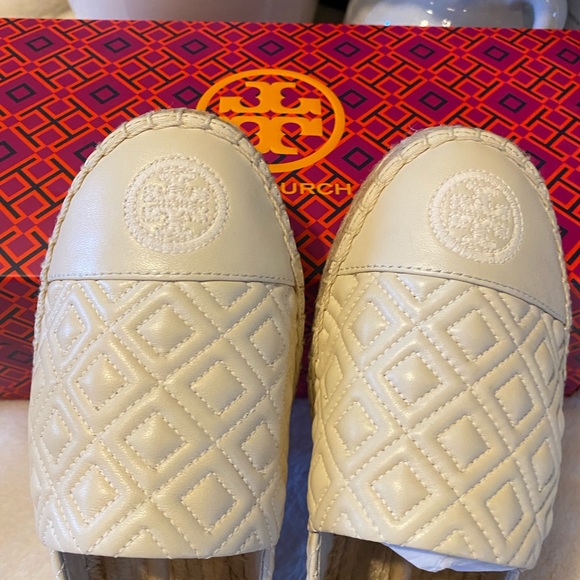 ✨NEW✨Tory Burch Quilted Flat Espadrille - Picture 6 of 8